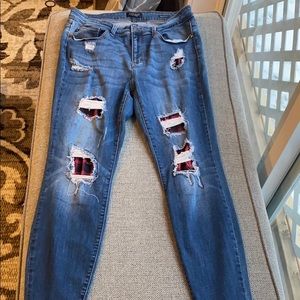 Woman’s Judy blue jeans